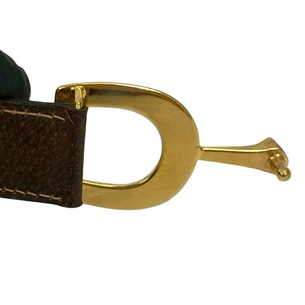 Gucci Horseshoe Leather Belt - Picture 4 of 6